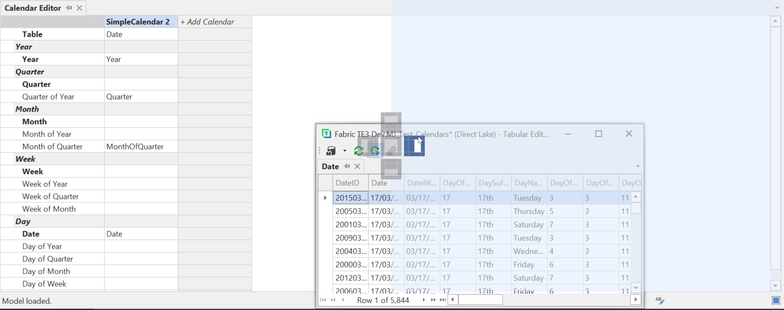 Docking the Data Preview window