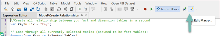 Edit Macro Button